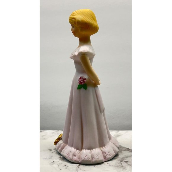 Growing Up Birthday Girls Age 13 Porcelain Blonde Figurine 1981 Enesco - Picture 5 of 8